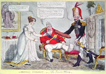 En tysk gave eller et kærlighedsstempel, 1816